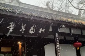 诸葛亮杜甫赏过什么样的雪？下雪天成都人组团穿越博物馆图片