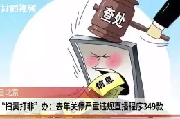 全国“扫黄打非”办：去年关停“皇冠直播”等严重违规直播程序349款图片