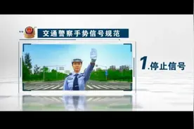 带你重温交警的指挥手势图片