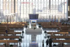 如何停车、换乘、进出站？记者探访京哈高铁北京朝阳站图片