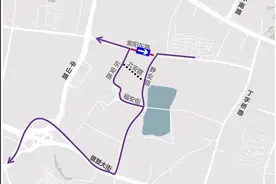 司机朋友，武昌三路段改为单行图片
