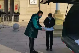 石家庄快递没有停图片
