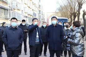 ​韩国强王鸿飞调研迁安社区治理及疫情防控工作图片