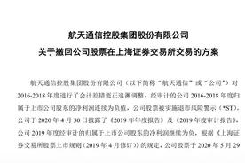 拟主动退市！*ST航通控股股东将斥资近15亿元，提供现金选择权图片