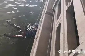 大降温那天，一女子跳小清河轻生，然后后悔了...图片