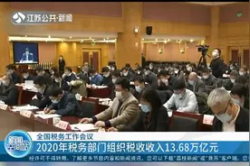 官方数据来了！2020年税务部门组织税收收入13.68万亿元视频封面