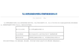 冲刺消费金融第一股！马上消费已办理辅导备案登记图片