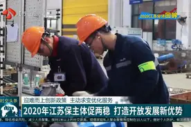 迎难而上创新政策，主动求变优化服务，2020年江苏保主体促两稳视频封面