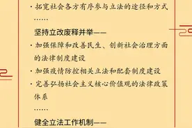 一图概览｜首个法治中国建设专门规划看点图片