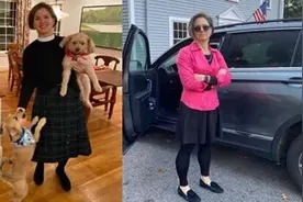 女子成功挑战100天穿同一件衣服 发誓不再买新衣图片