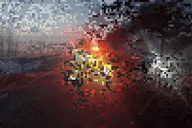 紧急！货车自燃，油箱爆炸图片