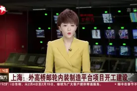 上海：外高桥邮轮内装制造平台项目开工建设视频封面