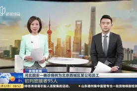 央视新闻：河北固安一确诊病例为北京西城区某公司员工——初判密接者95人视频封面