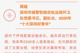 深圳环卫管理处党委书记周超：“一刻也不能停”的深圳环卫人图片