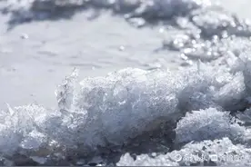 情报站｜济南黄河结冰啦！阳光下冰冻晶莹剔透，这才是冬天的味道图片