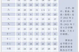 宁波中小学新学期校历来了！附开学五项准备图片