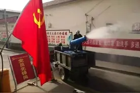 因陋就简，河北徐水农民自制消杀“神器”图片