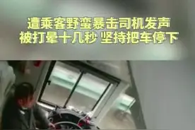 贵州一大巴司机遭乘客持安全锤猛击头部，忍痛停车守护39名乘客，警方通报了图片