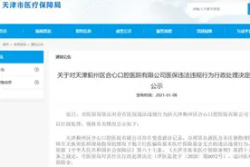 曝光｜天津这家医院骗保被处理图片