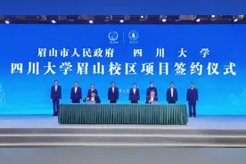 眉山迎来“双一流”高校！四川大学眉山校区正式落户岷东新区图片