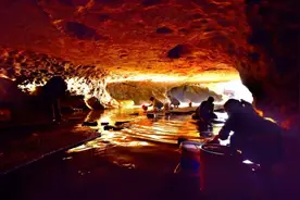 冬天双龙洞的韵味图片