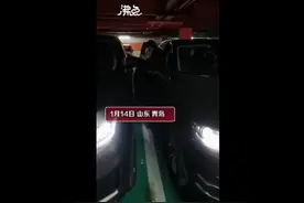 青岛业主花20万买车位窄到没法下车，开发商这样回应，网友：说瞎话图片