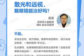 一问医答 | 散光和远视，戴眼镜能治好吗？图片
