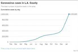 洛杉矶县，全美首个确诊新冠病例破100万的县图片