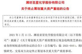 连续六天涨停的ST亚星终止筹划收购景芝酒业白酒业务控制权图片