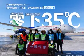 抢抓低温窗口 为期22天的C919高寒专项试验试飞圆满成功图片