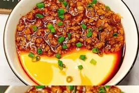 比布丁还要嫩！巨好吃又营养的肉末水蒸蛋图片