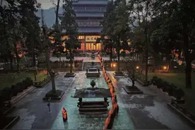 今晚杭州灵隐寺不对外开放 明天正常开放图片