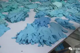 触目惊心！宾阳一黑心厂家竟将废旧一次性手套加工再利用图片