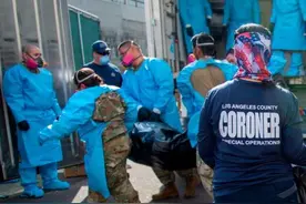 美国半个月新增近400万新冠病例 专家：病毒传播已达惊人水平图片