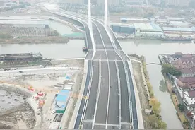 上海这座“帆船大桥”通车，主跨132米塔高59.5米图片