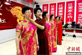 兰州老年模特队：每个年龄段都有追求美的权力图片