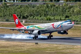 “神鸟”展翅①“最强机队”集结 天府国际机场22号试飞图片