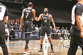 哈登杜兰特联手64分屠鹿图片