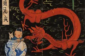 《丁丁历险记》中国元素封面画稿刷新漫画拍卖纪录图片
