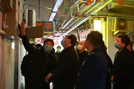 潍坊青州市市委书记韩幸福现场督导检查安全生产工作图片