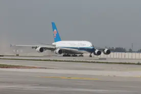 “空中巨无霸”来了！南航A380飞成都，明日将参加天府国际机场试飞图片