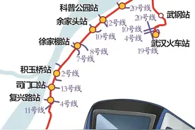 武汉5号线将装配无人驾驶列车，25座车站全部封顶，预计今年底开通运营图片