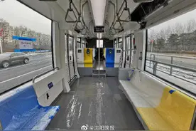 即将通车！沈抚有轨电车亮相，进行动态调试图片
