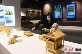 贵州仁怀：民间艺人变废为宝 高粱秸秆“变身”工艺品图片