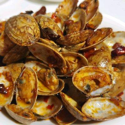 爆炒花甲(花蛤)这么做大人孩子都爱吃