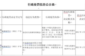 乐刷科技有限公司合计被罚290.34万元：违反有关清算管理规定图片