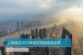 上海提出2025年前实现碳排放达峰视频封面