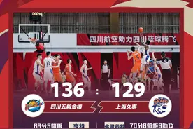 神仙打架！四川双加时胜上海 弗雷戴特空砍70分图片