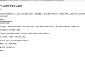 “限高令”道高一尺，黄牛魔高一丈？“老赖”竟还能买机票图片
