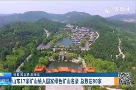 山东又有17家矿山纳入国家绿色矿山名录，总数达90家，居全国第二视频封面